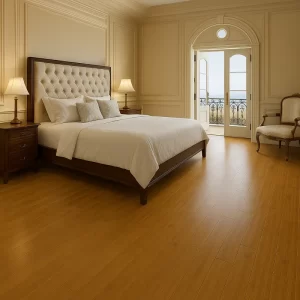 Bamboo Flooring in Bedroom