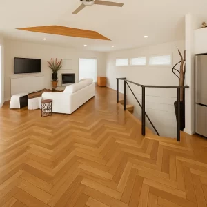 Bamboo Flooring in Living Room