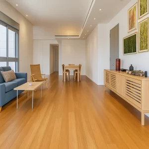 Bamboo Flooring in Living Room