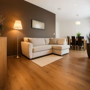 Hardwood Flooring in Living Room