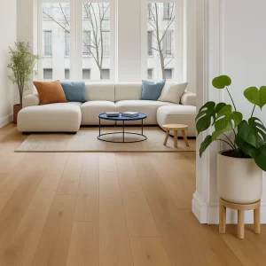 Hardwood Flooring in Living Room
