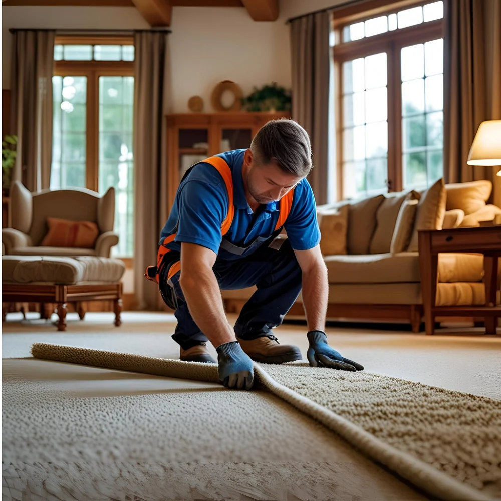 Residential Carpet Fixing