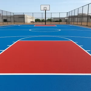 Sports Flooring in Outdoor