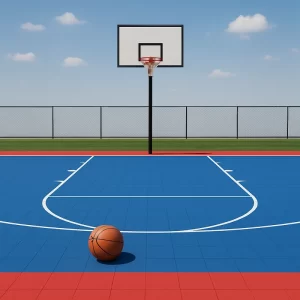 Sports Flooring in Outdoor