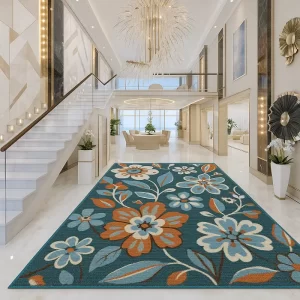 Hand Tufted Carpet in Hallway