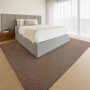 Handmade Rug in Bedroom