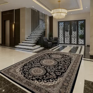 Oriental Rug in Hallway