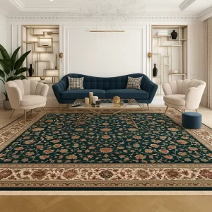 Oriental Rug in Living Room