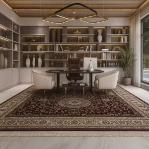 Oriental Rug in Office