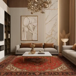 Persian Carpet in Living Room