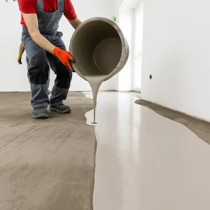 Self Leveling in Basement