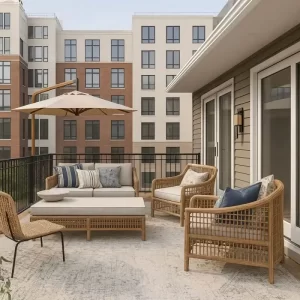 Outdoor carpets in Balconies