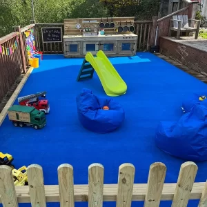 Outdoor carpets in Play Areas