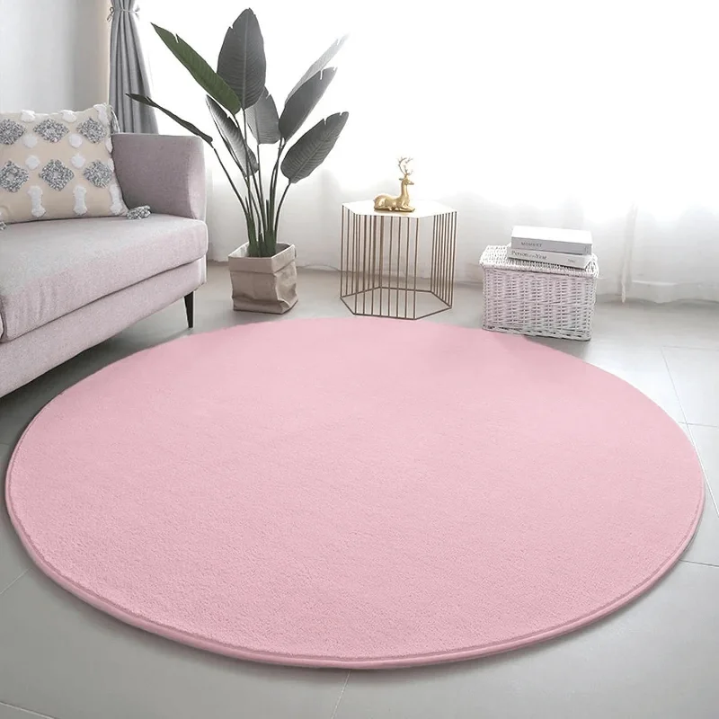 Pink Round Rugs