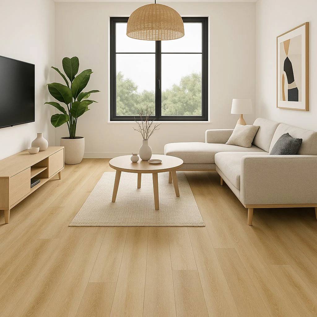 Best Vinyl Plank Direction to Lengthen Narrow Living Rooms in Dubai Marina Apartments