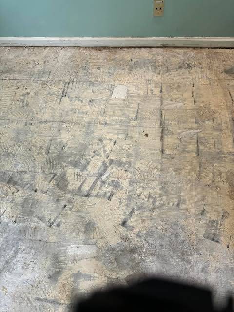Removing Old Vinyl Adhesive from Concrete Before New Floor Installation