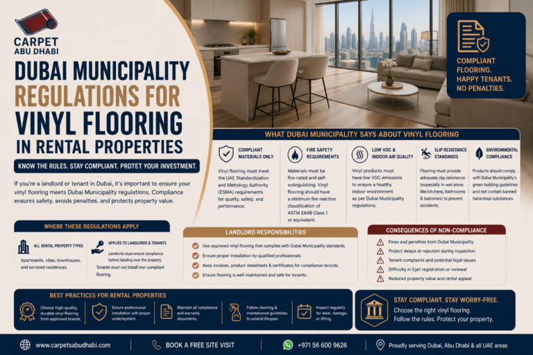 Read more about the article Dubai Municipality Regulations for Vinyl Flooring in Rental Properties