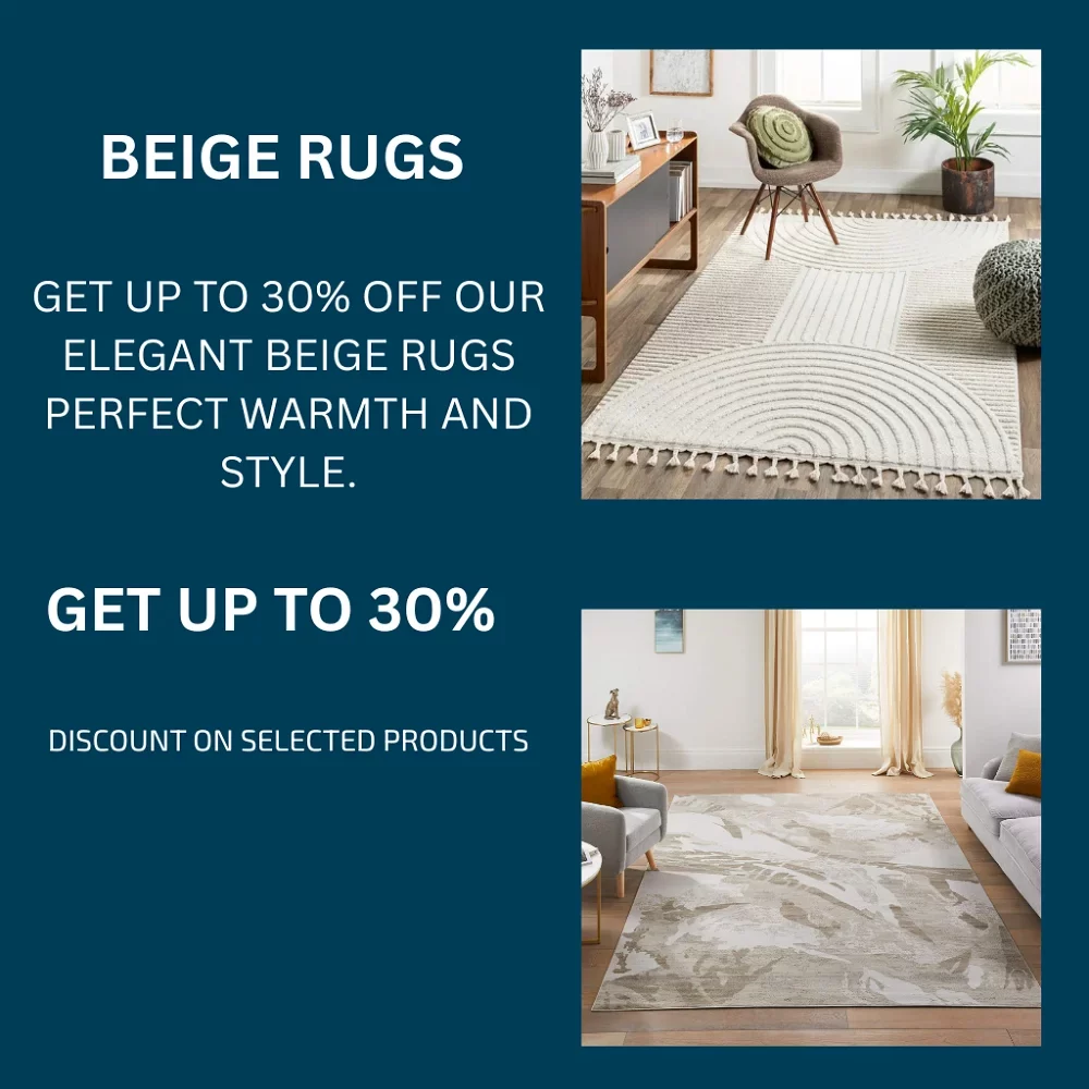 Beige rugs