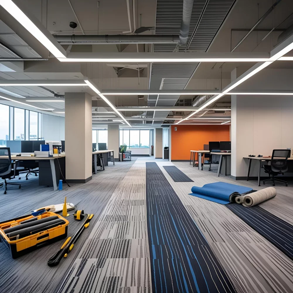 Carpet Fitting and Installation ( commercial )