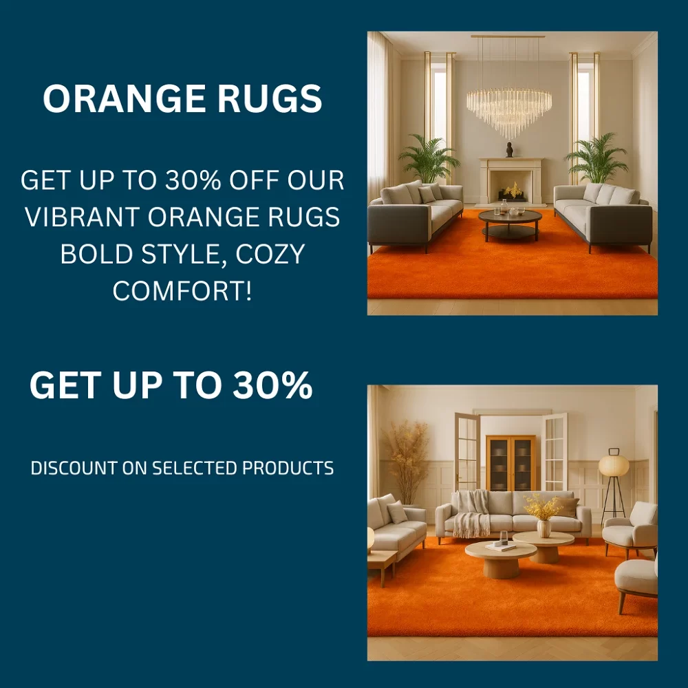 Orange Rugs