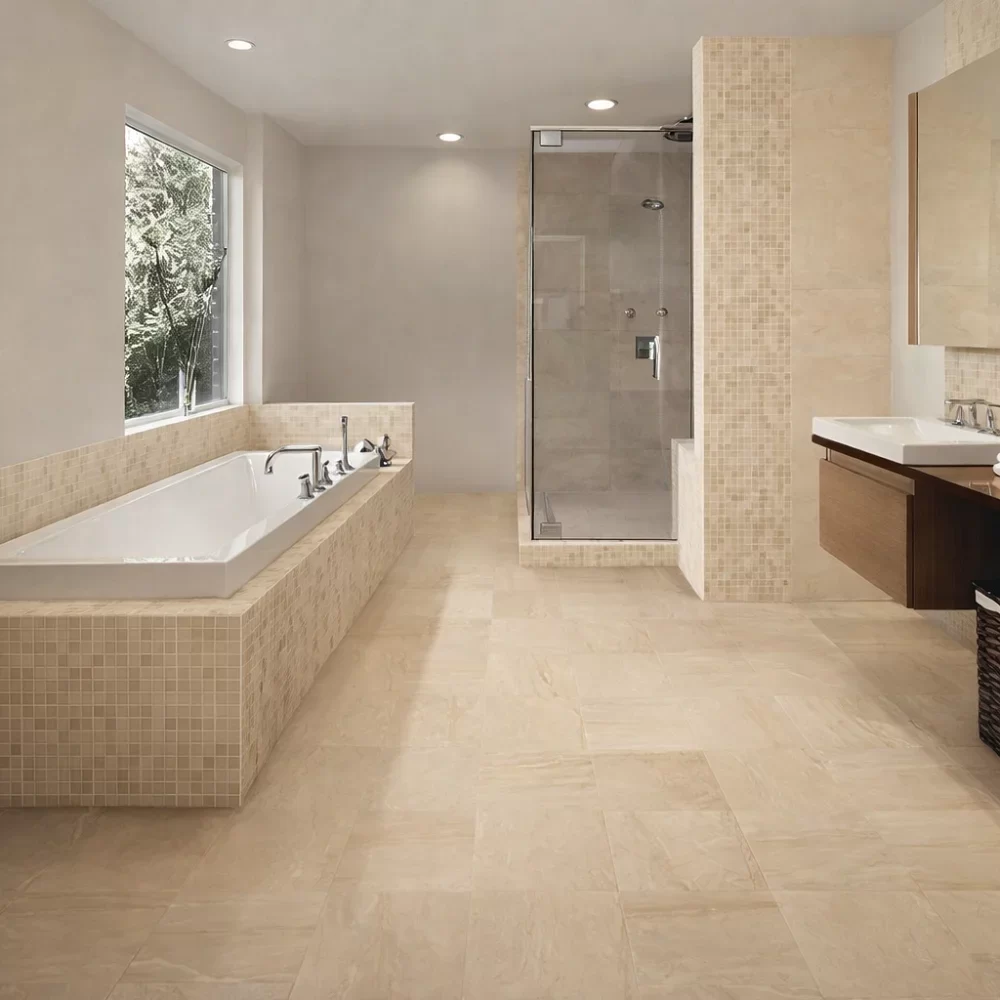 Residential Bathroom Flooring