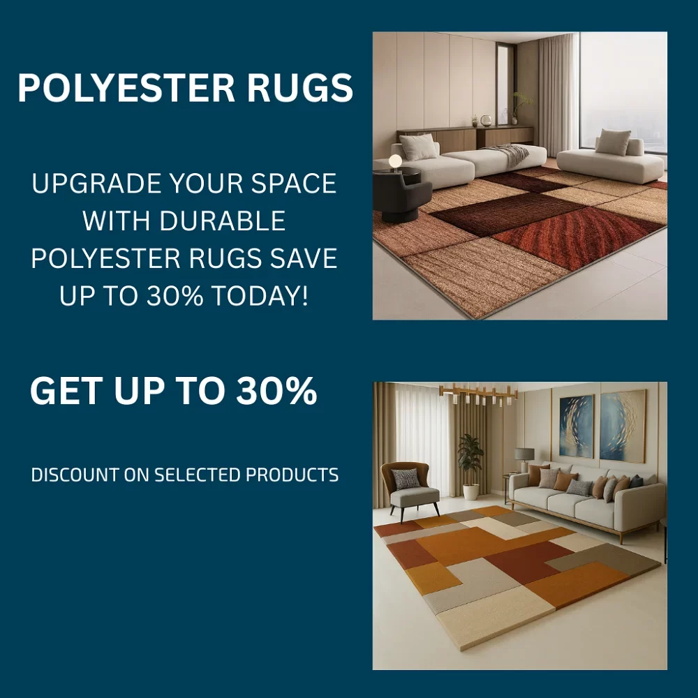 Best Polyester Rugs in Dubai & Abu Dhabi | Limited Time Sale
