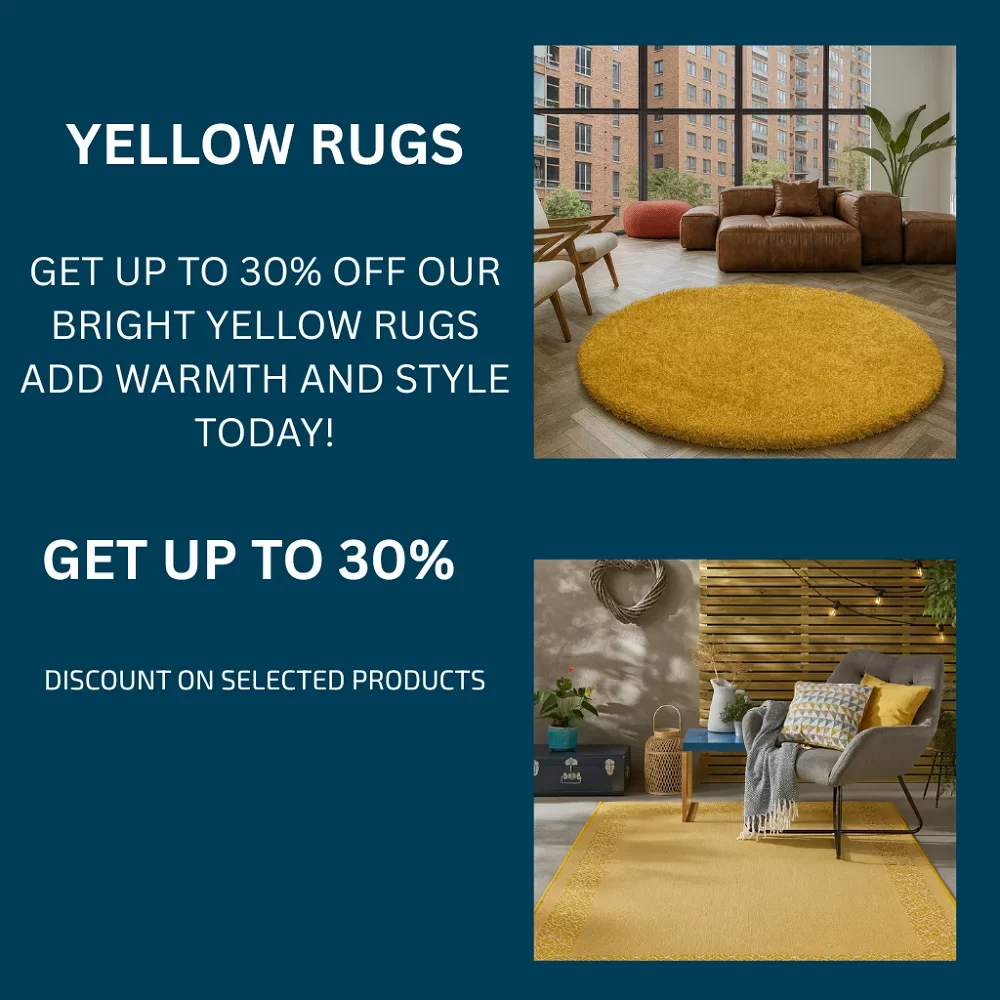 Yellow rugs